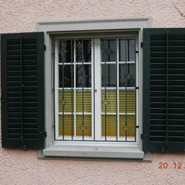 Einbruch­sicherung und Fenstergitter